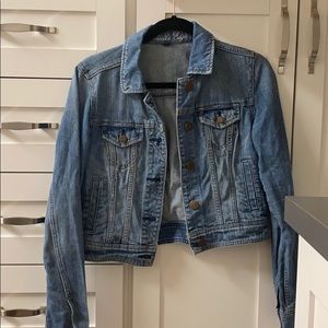 American Eagle Cropped Denim Jacket